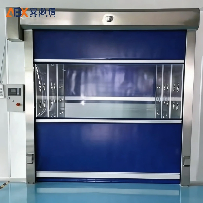 周口感应快速门